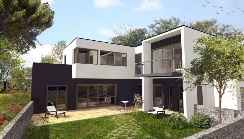 Maison bamako vue exterieur